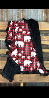Mountain View Baby Blanket