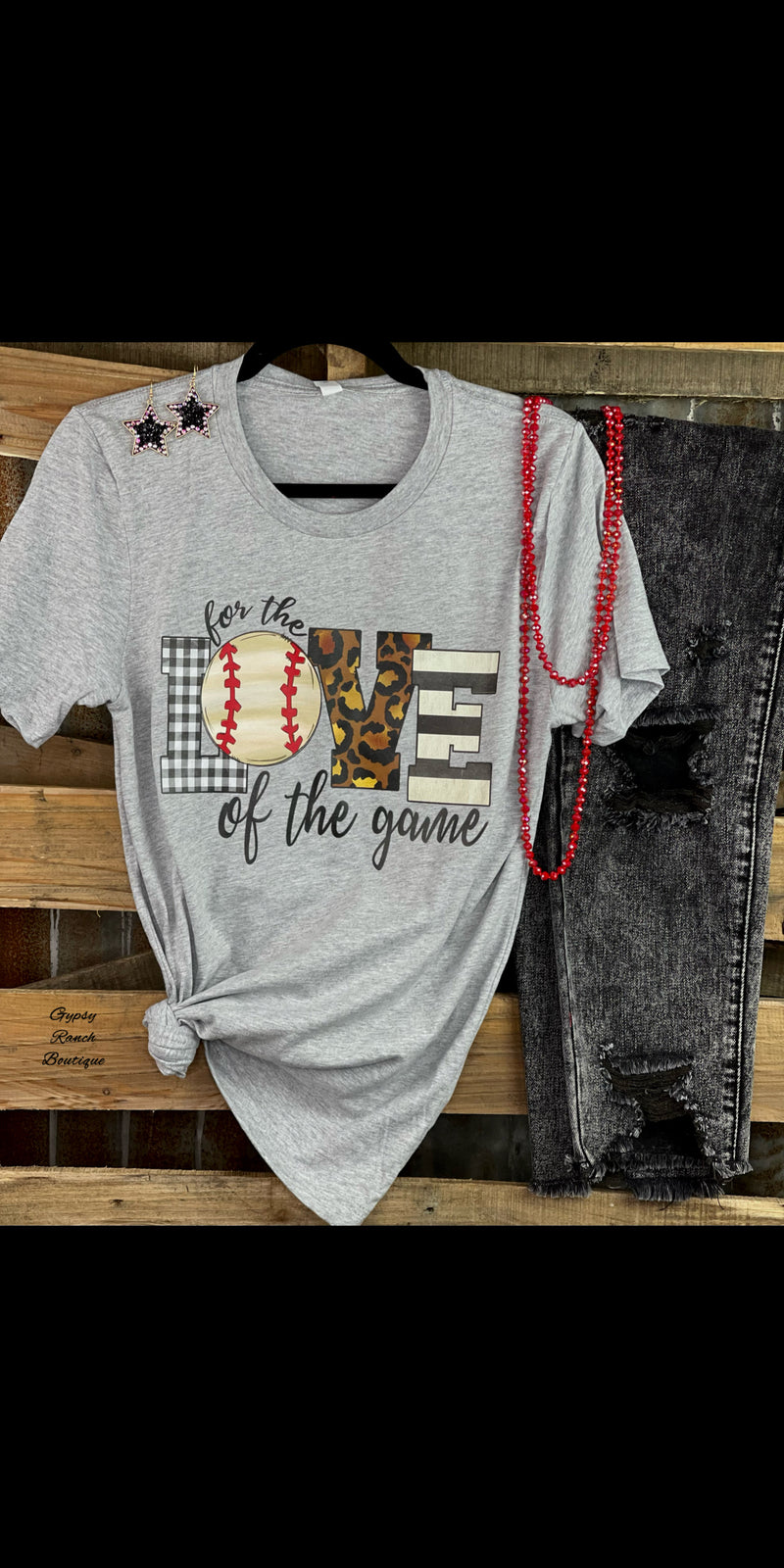 For the L⚾️VE of the Game Baseball - Also in Plus Size