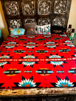 Midwestern Cozy Reversible Queen Blanket