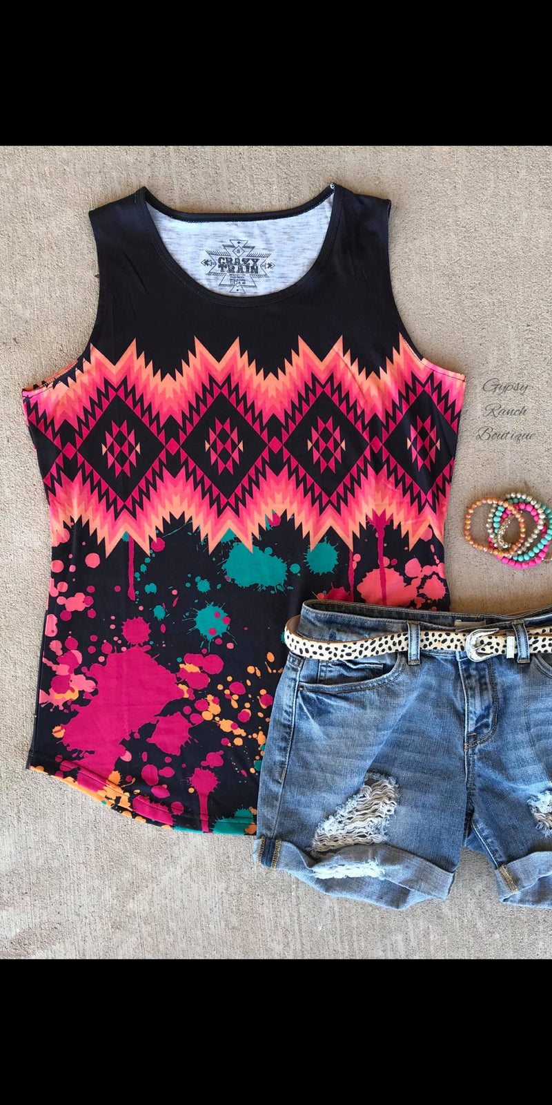 Wanky Wild Tank Top - Also in Plus Size