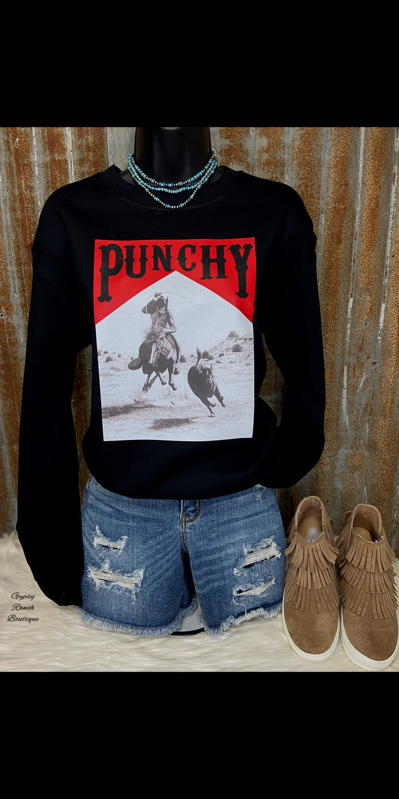 Punchy Sweatshirt - Also in Plus Size