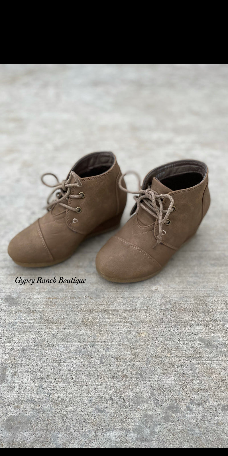 Kids - Riley Brown Wedge Bootie