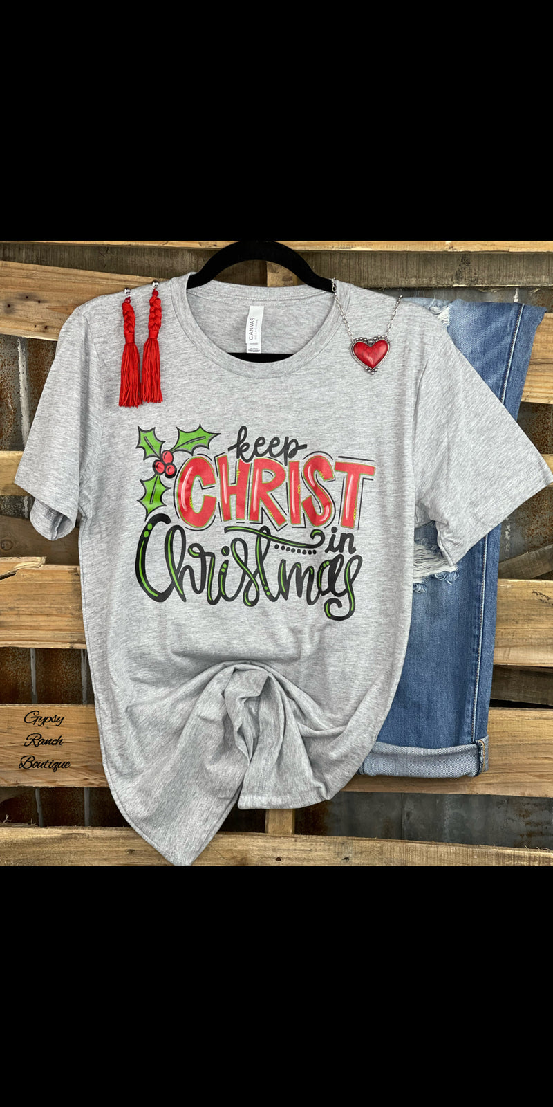 Keep Christ in Christmas Top - Also in Plus Sizep