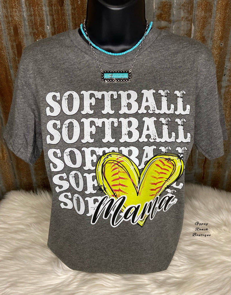 Softball Mama on Repeat Top - Also in Plus Size