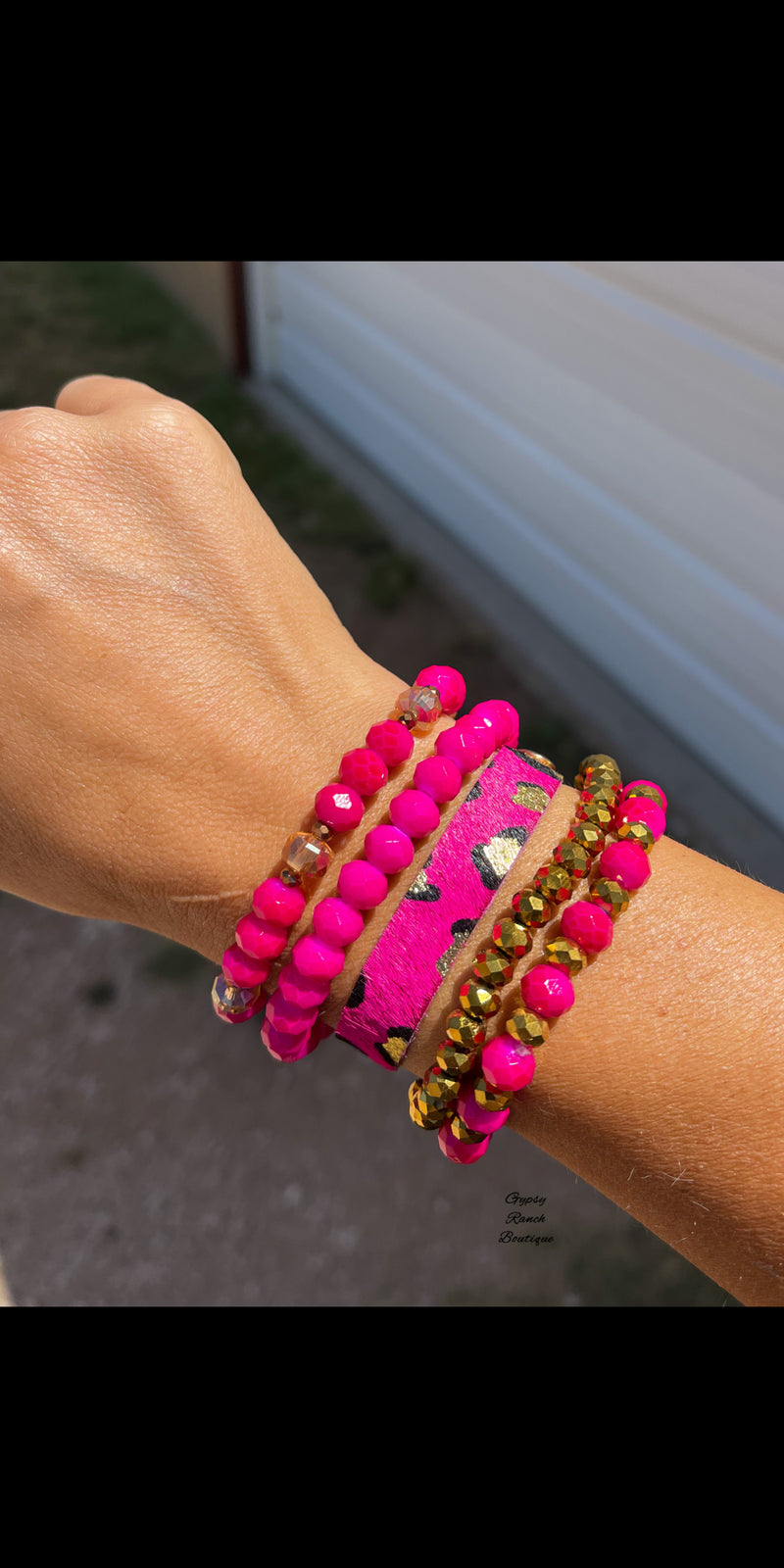 The Melrose Pink Bracelet Collection
