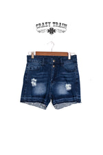 Highway Denim Shorts - Also in Plus Size