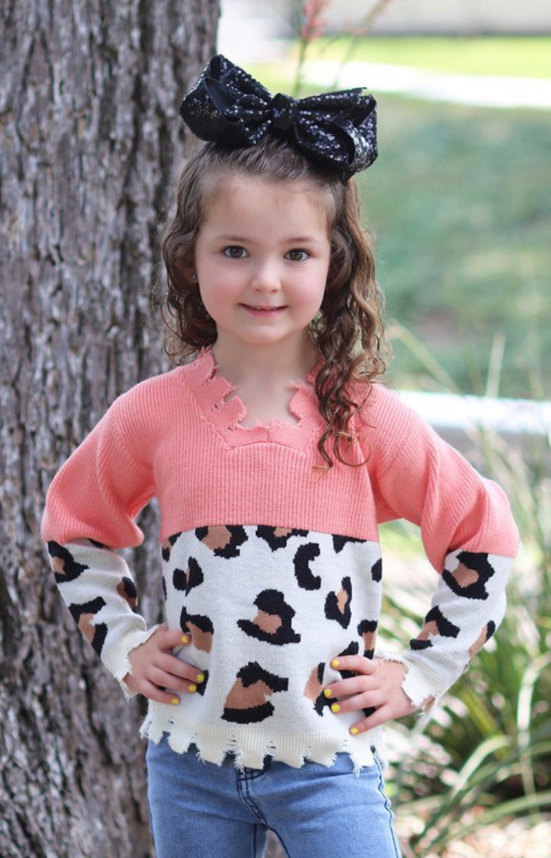 Brogan Mommy & Me Leopard Sweater