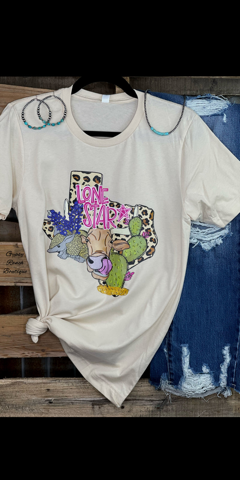 Lonestar State Texas  Tee - Also in Plus Size