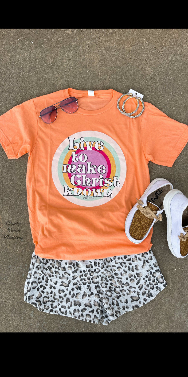 Live to make Christ Known Top - Also in Plus Size