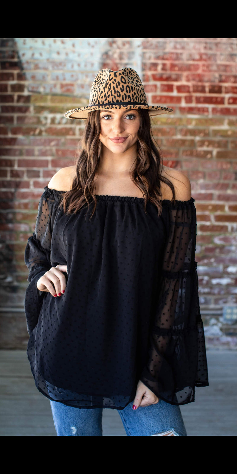 Slice of Paradise Black Detailed Top - Also in Plus Size