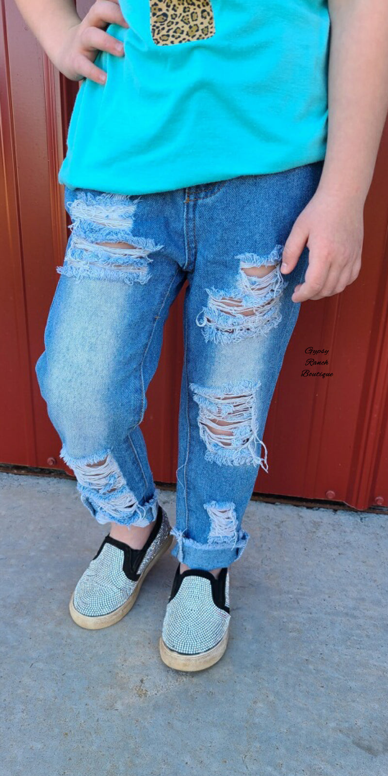 Jesse Distressed Kids Jeans