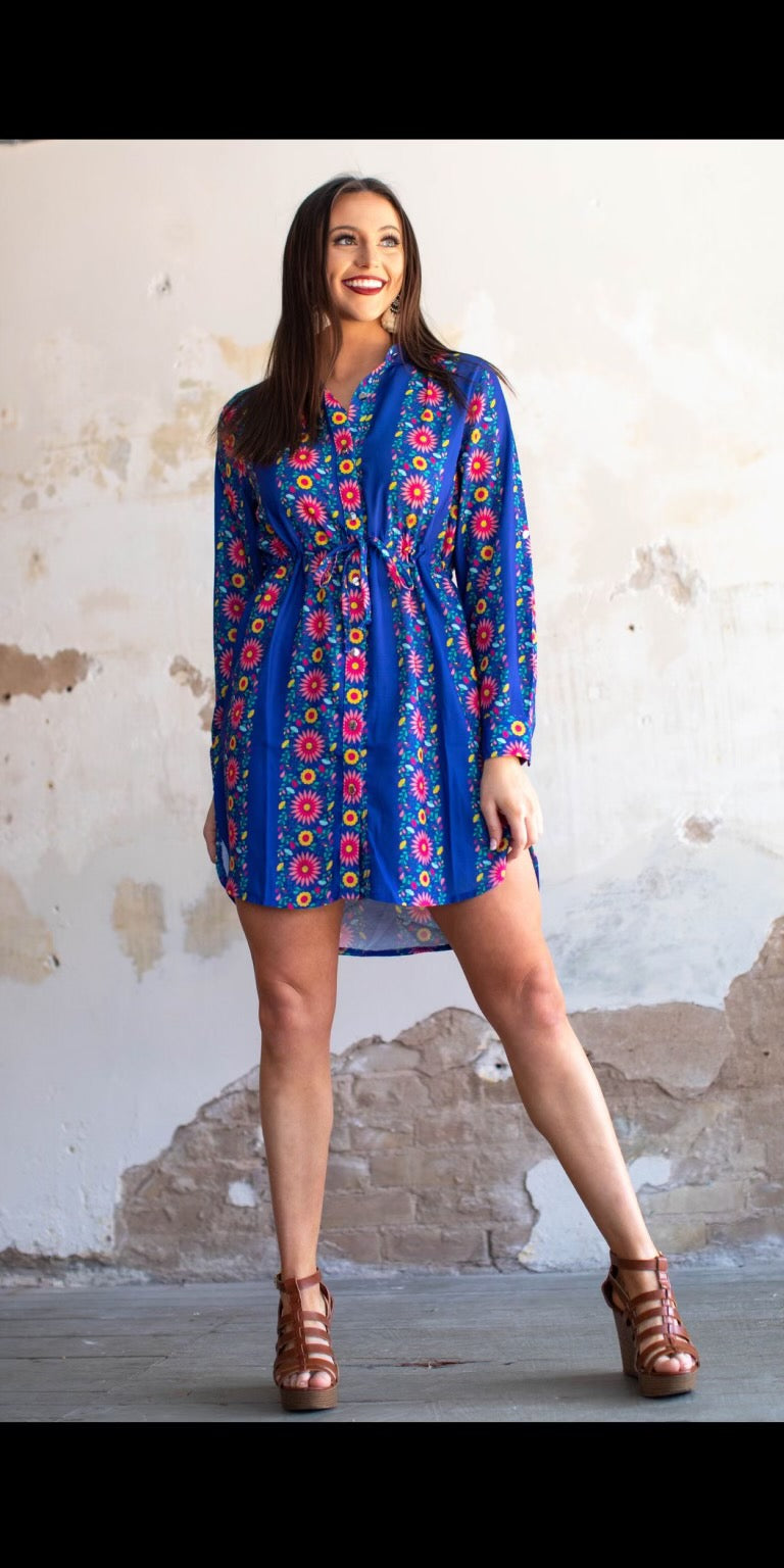 Chaynee Floral Tunic Dress