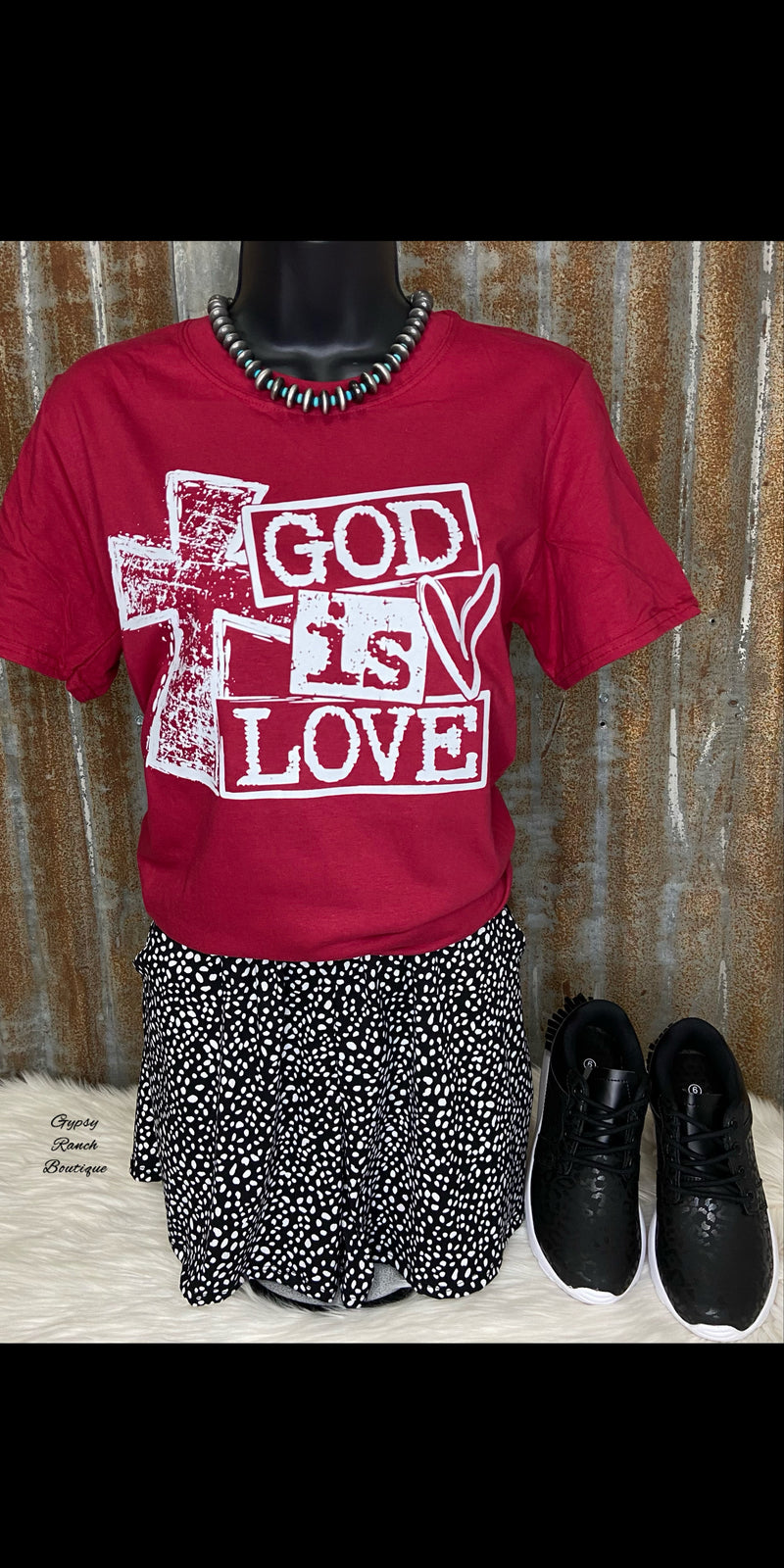 God is Love Tee - Also in Plus Size