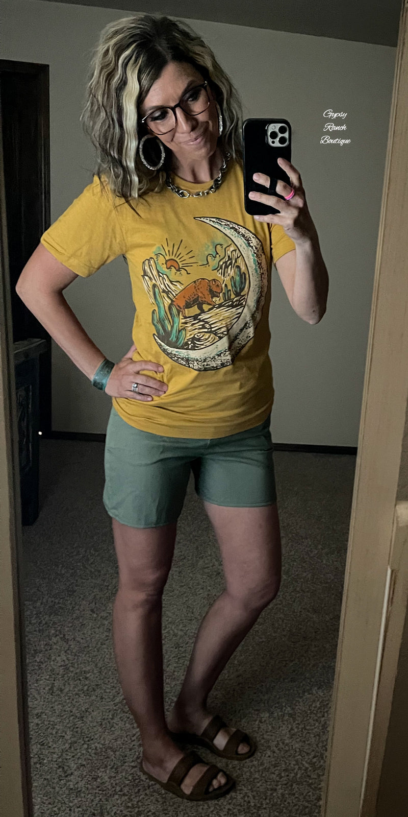 Ponderosa Olive Shorts