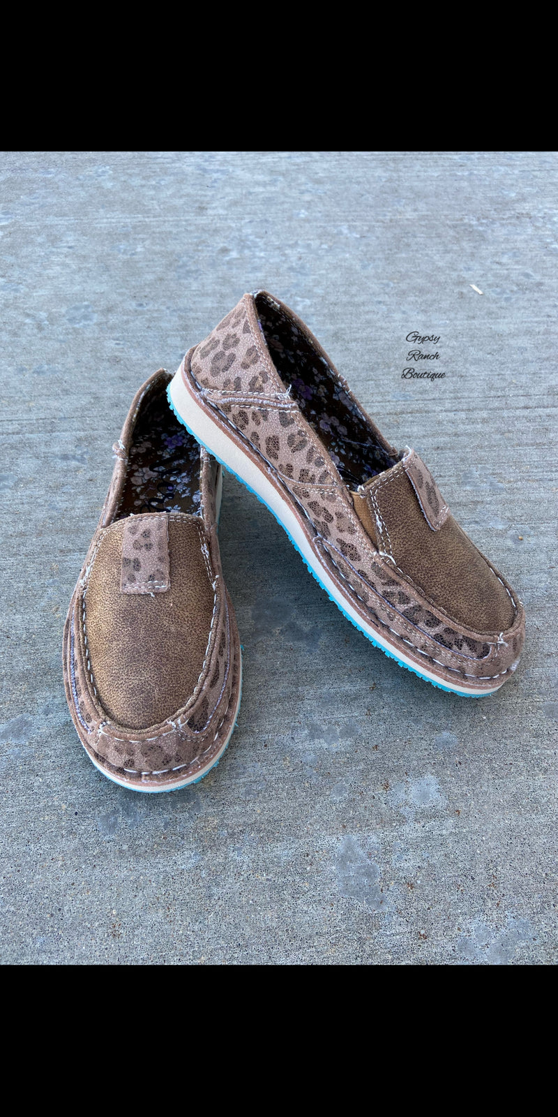 Fall Brook Trail Leopard Gypsy Jazz Shoes