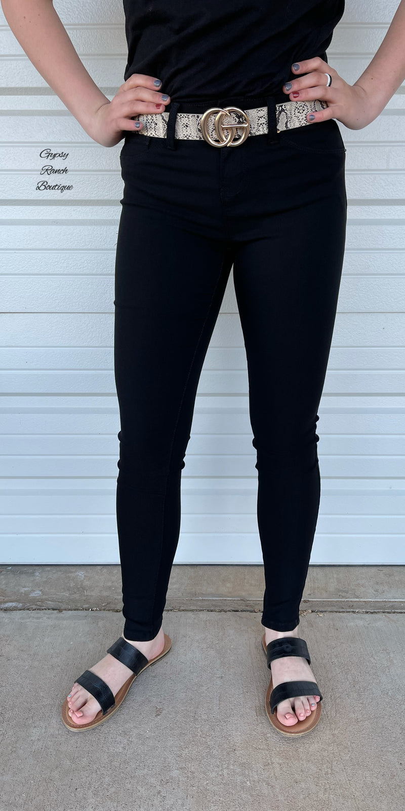HyperStretch BLACK Skinny Jean