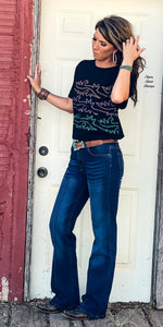 Boot Stitch Vibes Top - Also in Plus Size