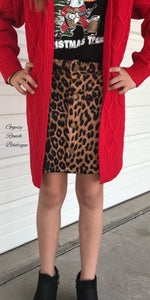 No Limits Kids Leopard Skirt