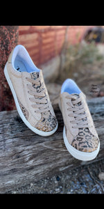 Timeless Twist Leather Leopard Gypsy Jazz Shoes
