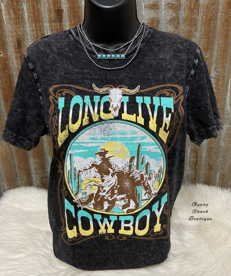 LongLiveCowboys Mineral Wash Top - Also in Plus Size
