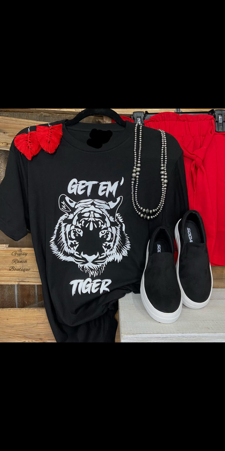 Get Em’ Tiger Top - Also in Plus Size