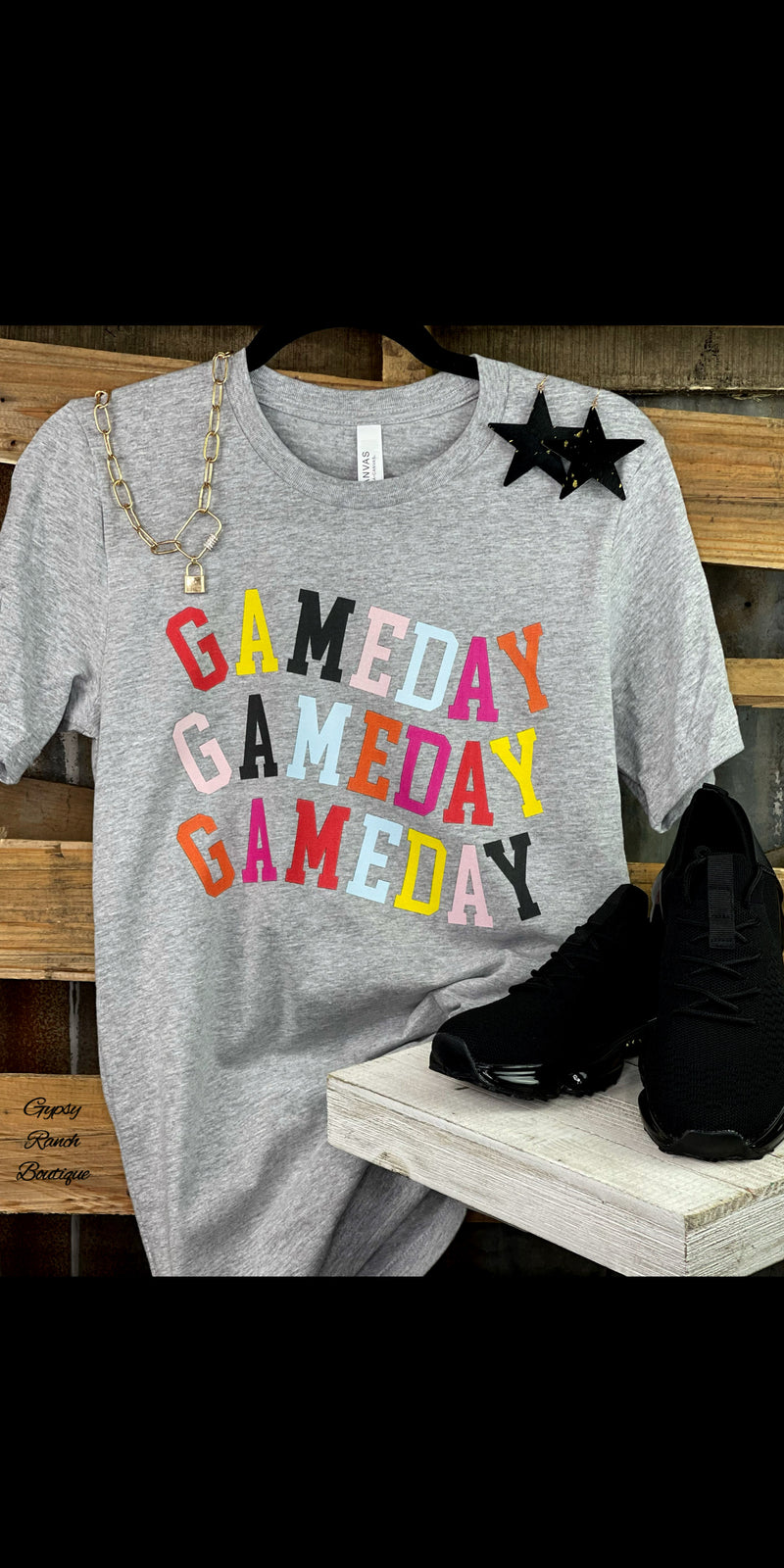 Colorful GAMEDAY Tee - Also in Plus Size
