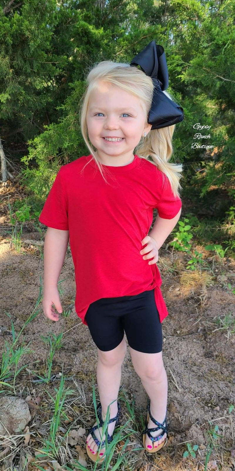 Kids Brooks Red Top