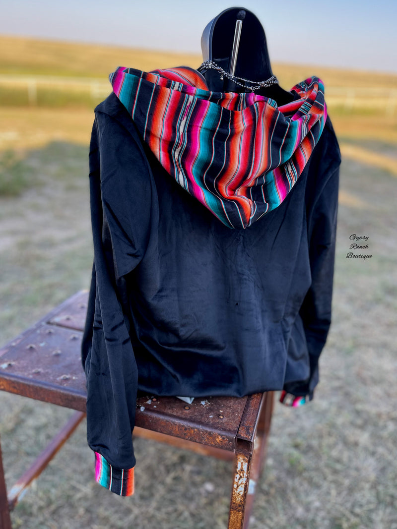 Turner Falls SOFT Serape Zip Up Jacket - Also in Plus Size