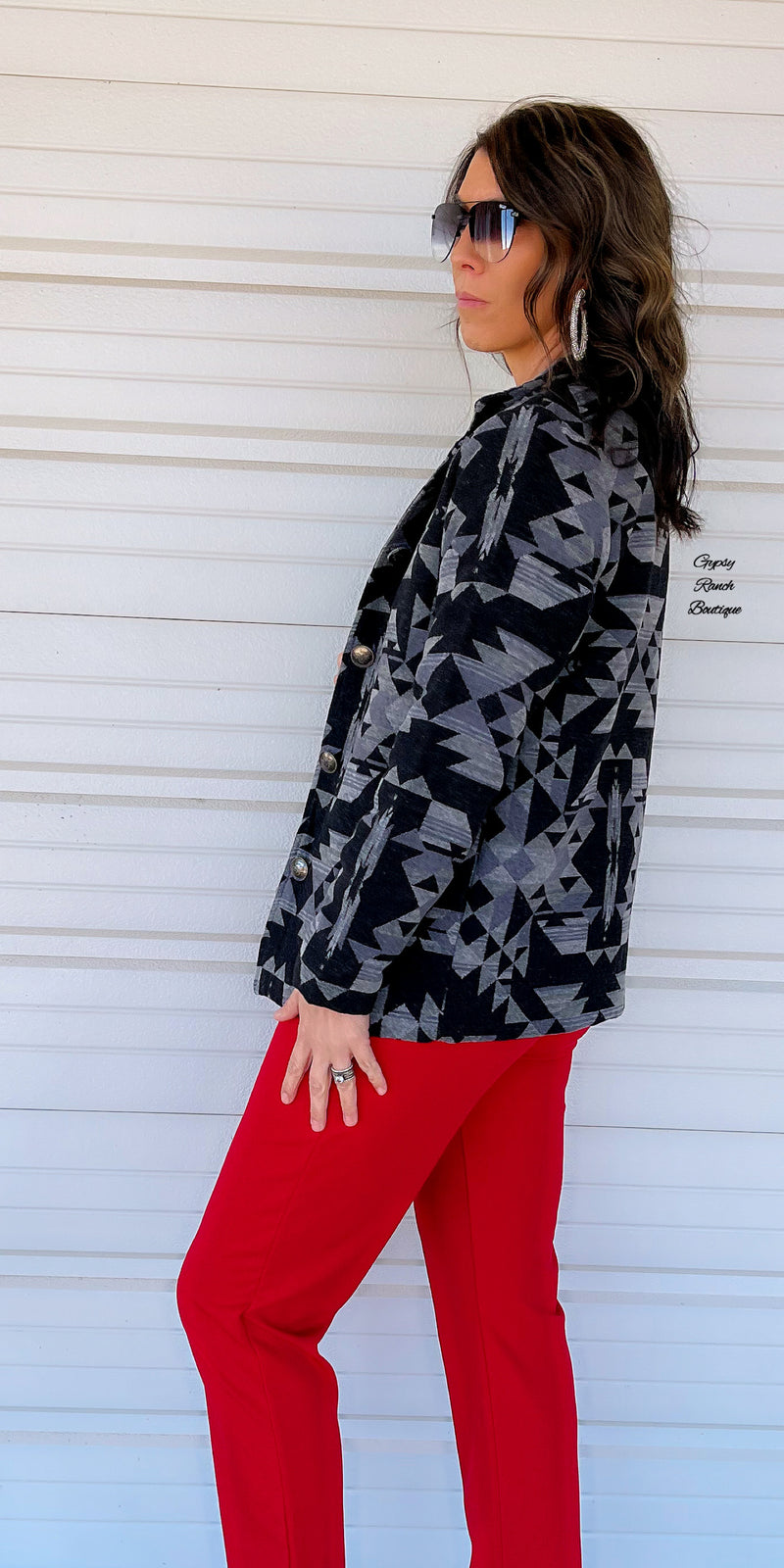 Comanche Aztec Jacket - Also in Plus Size