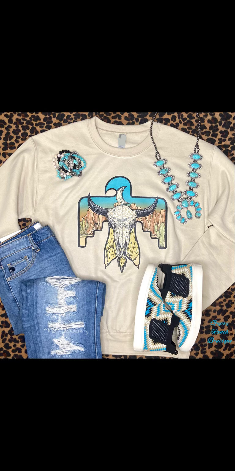 Haze Thunderbird Sweatshirt - Also in Plus Size
