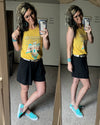 Kenna Black Shorts