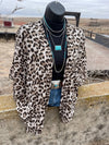 Brock Leopard Cardigan Kimono - Also in Plus Size