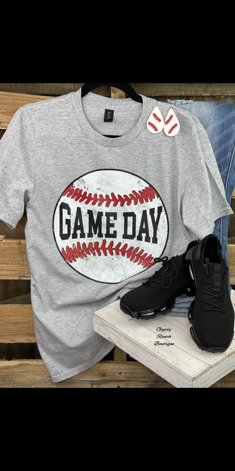 GAME Day Baseball Top - Also in Plus Size
