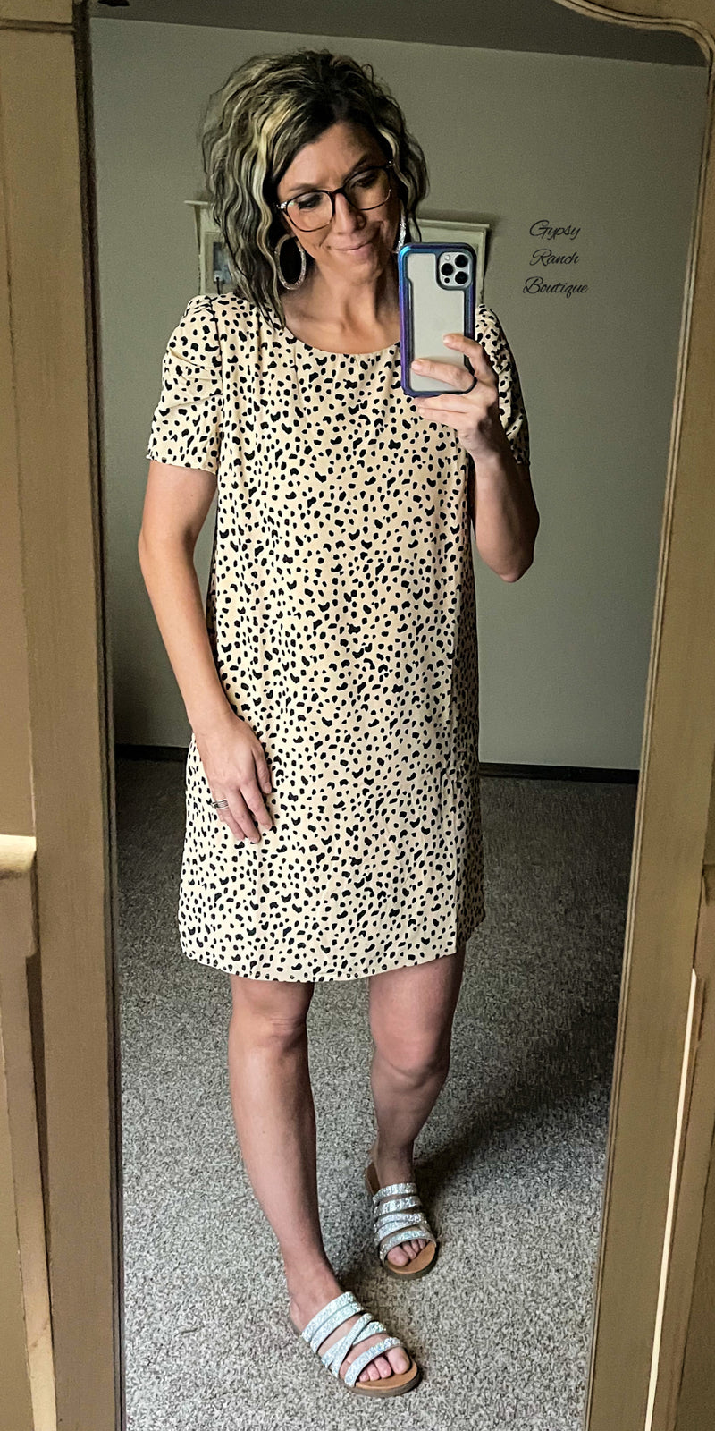 Summit Moon Leopard Dress