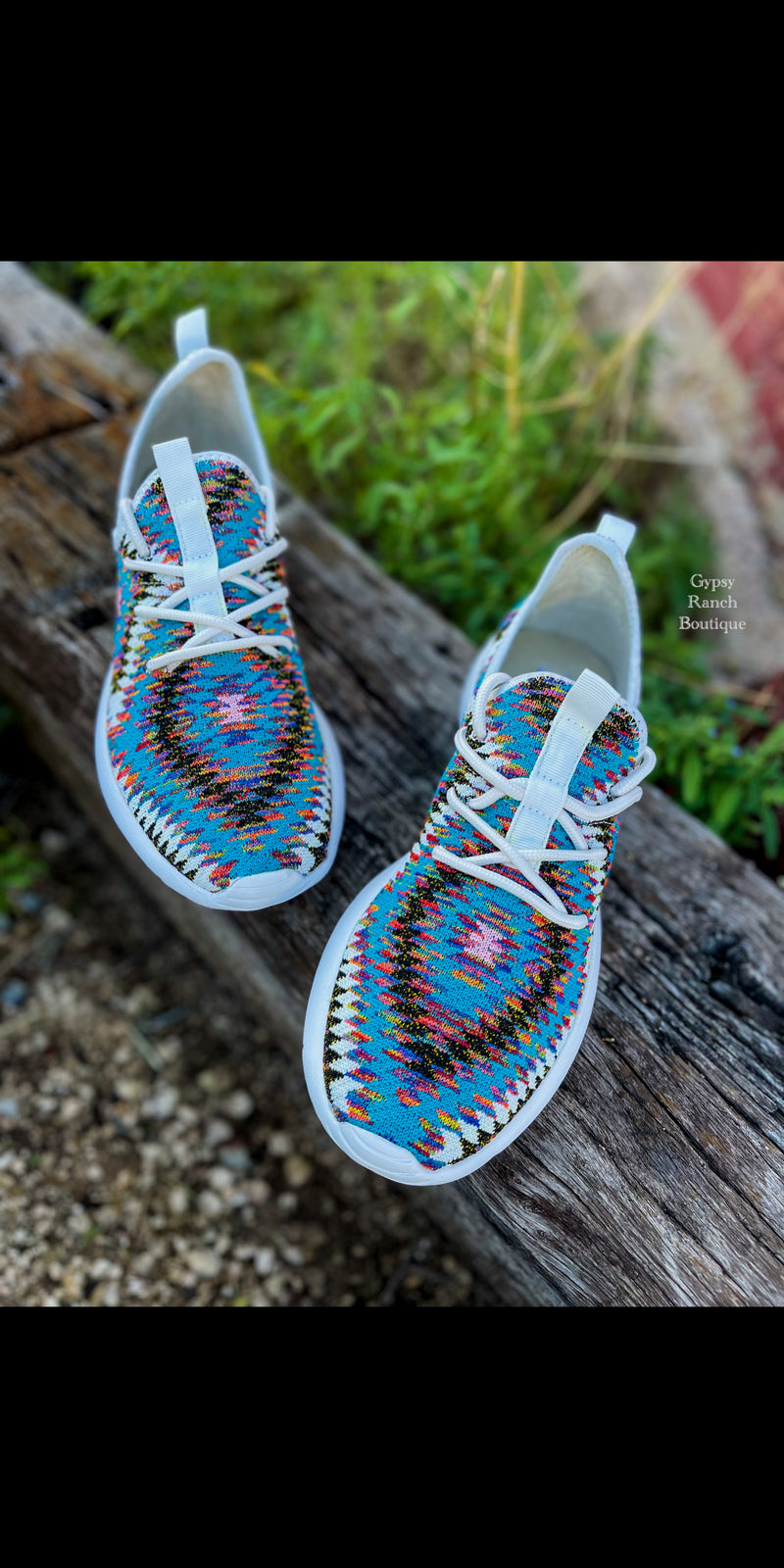 The Brigham Turquoise Gypsy Jazz Shoes