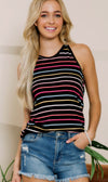 Berkshire Hills Criss Cross Tank Top - Also in Plus Size